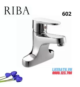 Vòi Lavabo 2 Chân Nóng Lạnh Riba 602