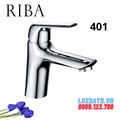 Vòi chậu Lavabo nóng lạnh 1 lỗ Riba 401