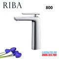 Vòi chậu Lavabo nóng lạnh 1 lỗ Riba 800