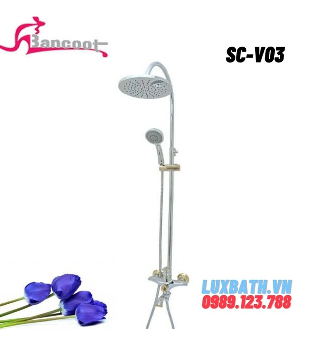 Sen tắm cây đứng Bancoot SC-V03