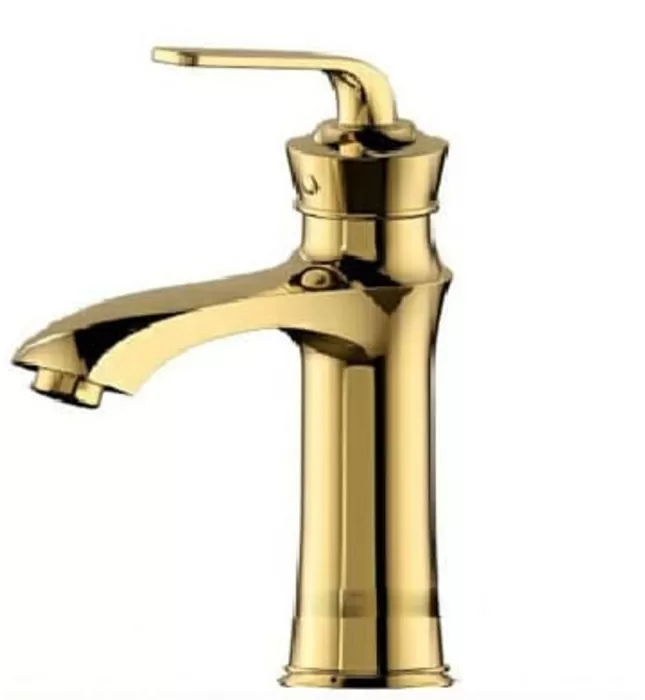 Vòi Lavabo 1 Lỗ Nóng Lạnh Mạ Vàng Bancoot BCV 20-02V