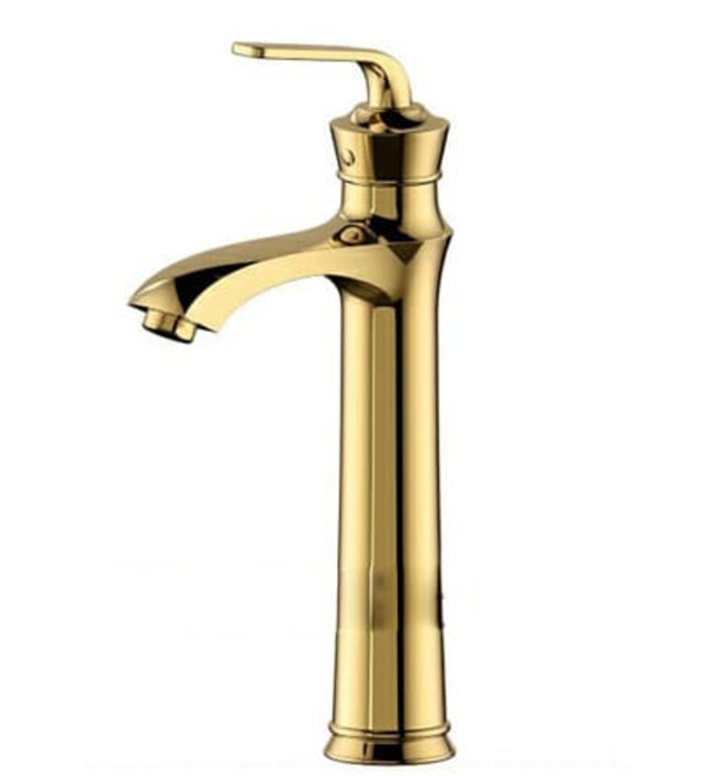 Vòi chậu Lavabo nóng lạnh mạ vàng Bancoot BCV 30-02V