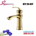 Vòi Lavabo 1 Lỗ Nóng Lạnh Mạ Vàng Bancoot BCV 20-02V