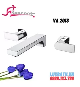 Vòi Lavabo Âm Tường Nóng Lạnh Bancoot VA 2018