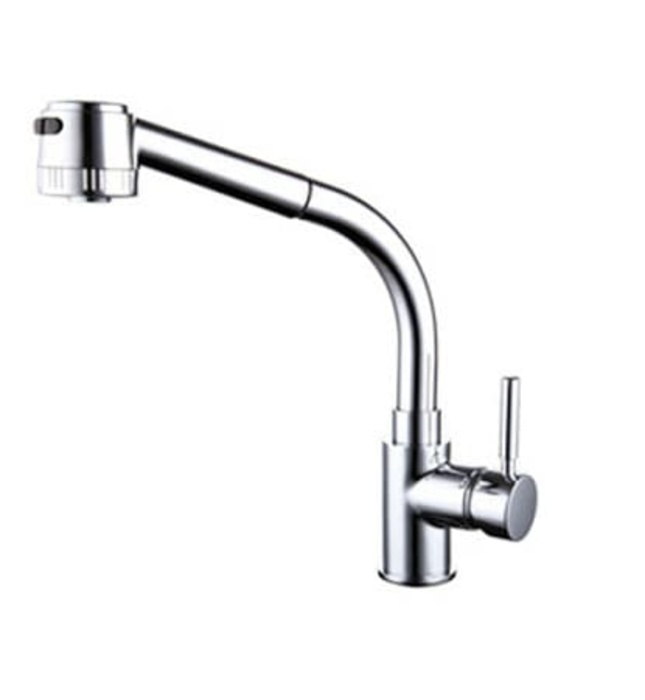 Vòi bếp nóng lạnh dây rút Bancoot BCR 01