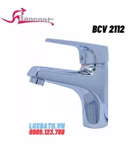 Vòi Lavabo 1 Lỗ Nóng Lạnh Bancoot BCV 2112
