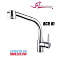 Vòi bếp nóng lạnh dây rút Bancoot BCR 01