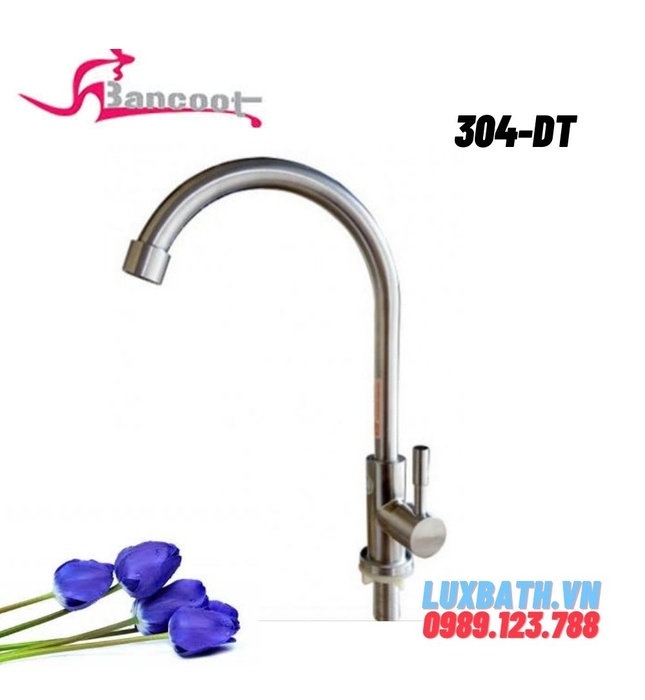 Vòi bếp lạnh cần cứng Bancoot 304-DT