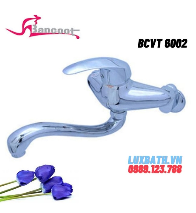 Vòi bếp nóng lạnh gắn tường Bancoot BCVT 6002