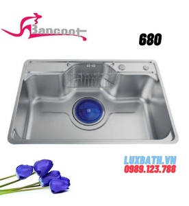 Chậu Rửa Bát Inox 304 1 Hố Bancoot 680