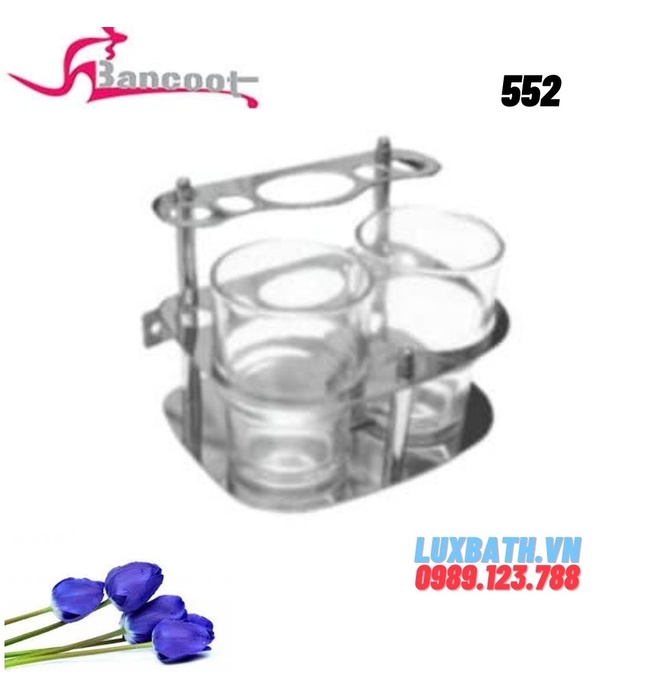 Kệ cốc đa năng Inox 304 Bancoot 552