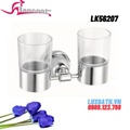 Kệ cốc đánh răng đôi Bancoot LK56207