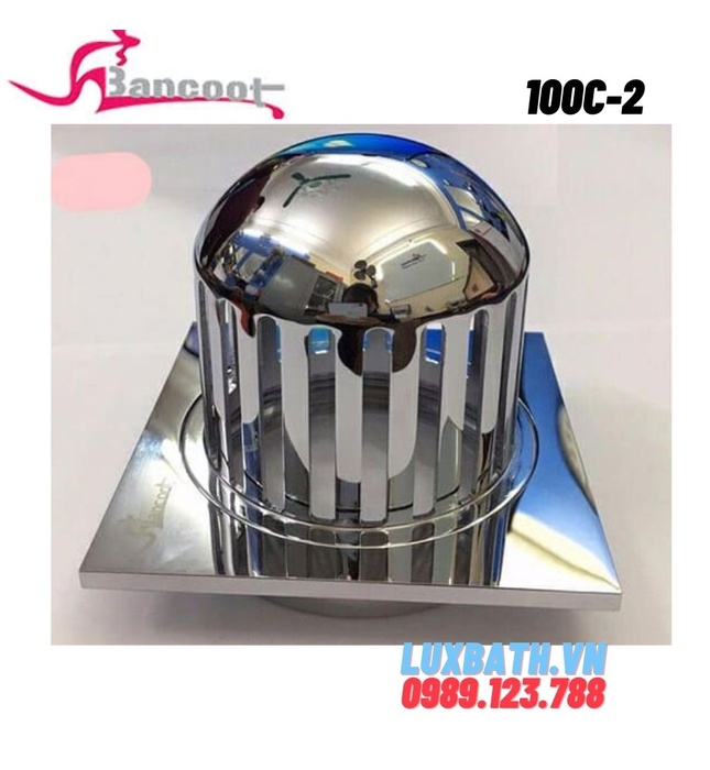 Cầu Chắn Rác Đồng Mạ Chrome Bancoot 100C-2