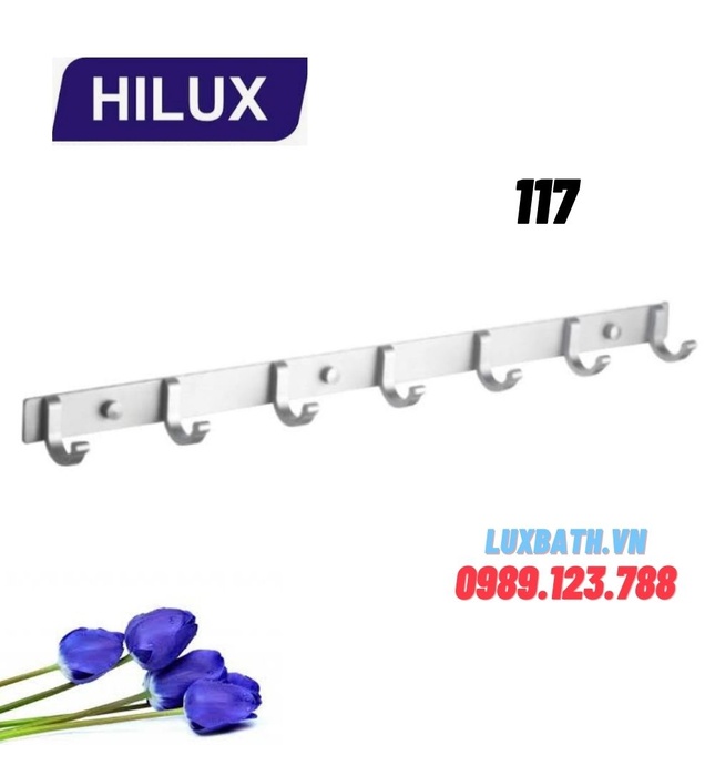 Móc áo 7 vấu hợp kim nhôm Hilux 117