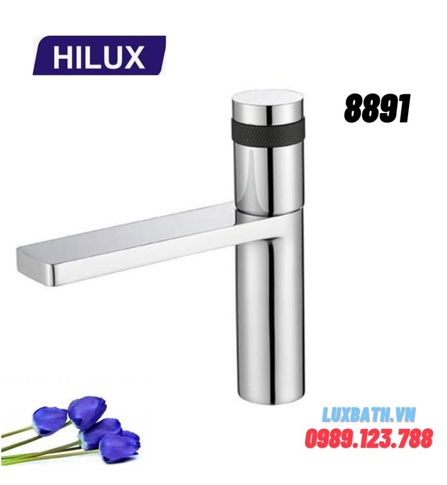 Vòi chậu Lavabo nóng lạnh Hilux 8891