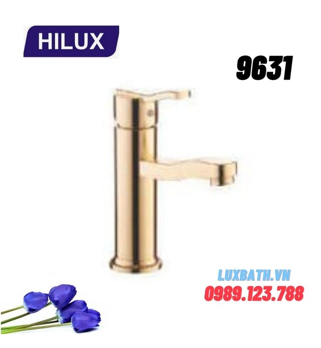 Vòi chậu Lavabo nóng lạnh Hilux 9631
