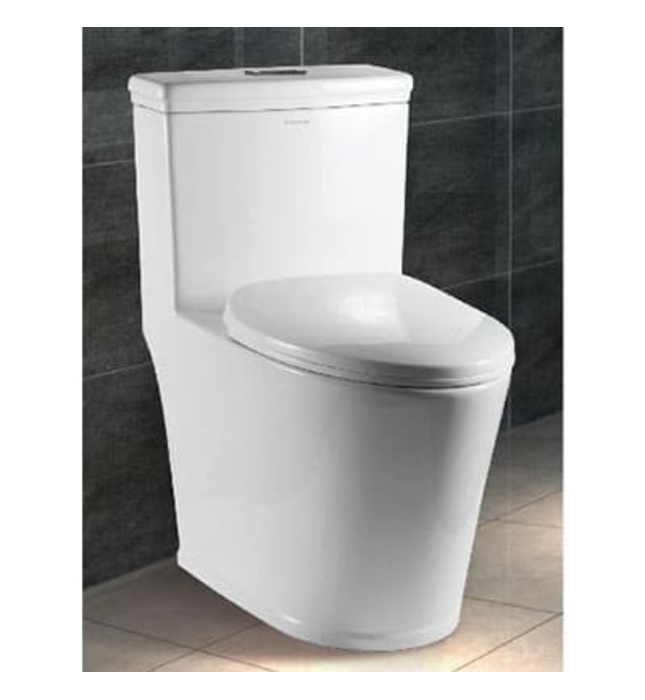 Bàn cầu 1 khối nắp êm Kangaroo KG6101/N