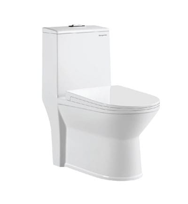 Bàn cầu 1 khối nắp êm Kangaroo KG6109