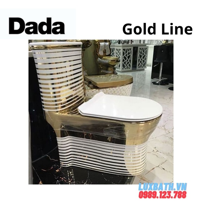 Bồn cầu nghệ thuật Dada Gold Line