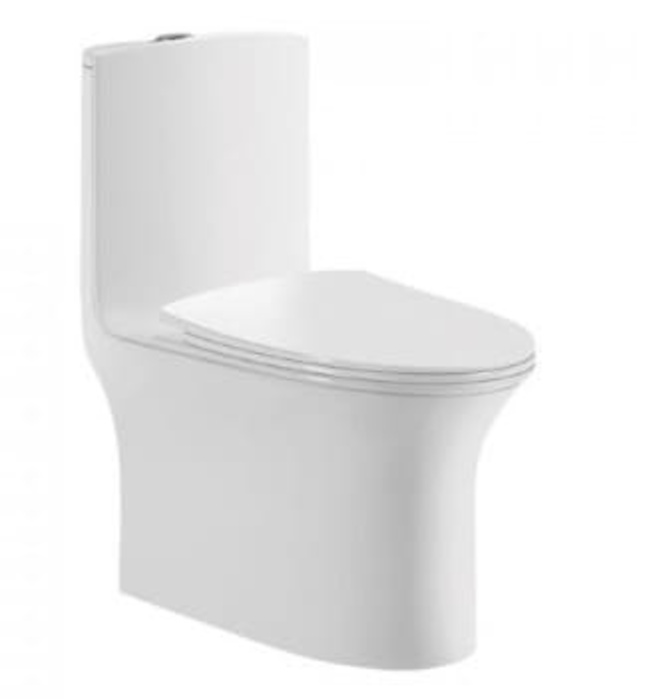 Bàn cầu 1 khối nắp êm Kangaroo KG6105N