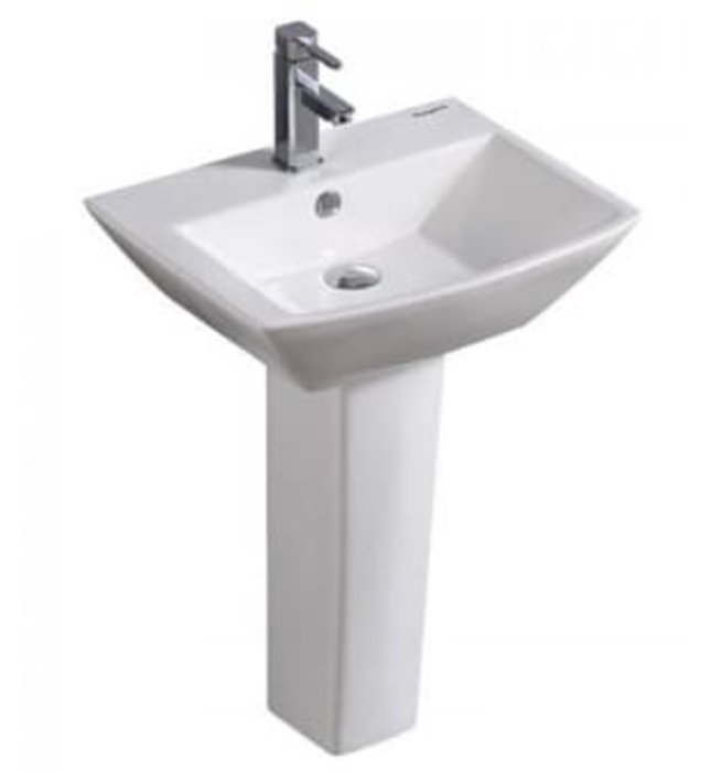Chậu rửa Lavabo treo tường chân dài kangaroo KG6302P