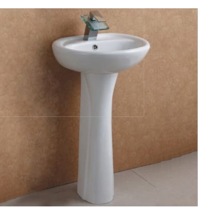 Chậu rửa Lavabo treo tường chân dài kangaroo KG6306P