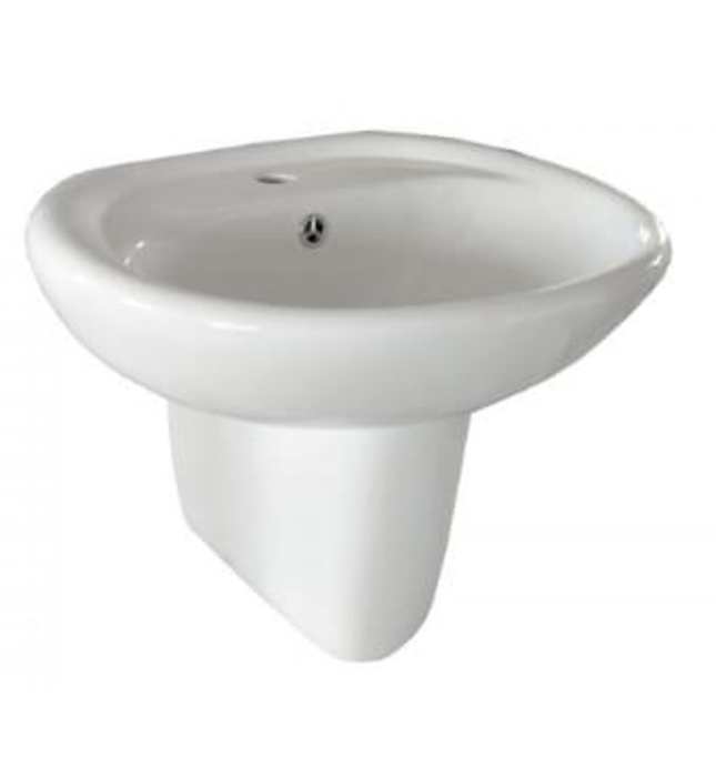 Chậu rửa Lavabo treo tường chân ngắn kangaroo KG6306H