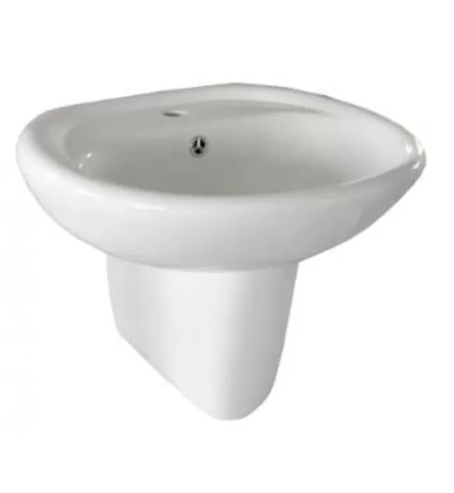 Chậu Lavabo Treo Tường Chân Lửng Kangaroo KG6306H