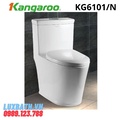 Bàn cầu 1 khối nắp êm Kangaroo KG6101/N