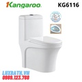 Bàn cầu 1 khối nắp êm Kangaroo KG6116