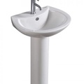 Chậu rửa Lavabo treo tường chân dài kangaroo KG6303P