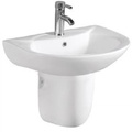 Chậu rửa Lavabo treo tường chân ngắn kangaroo KG6305HN