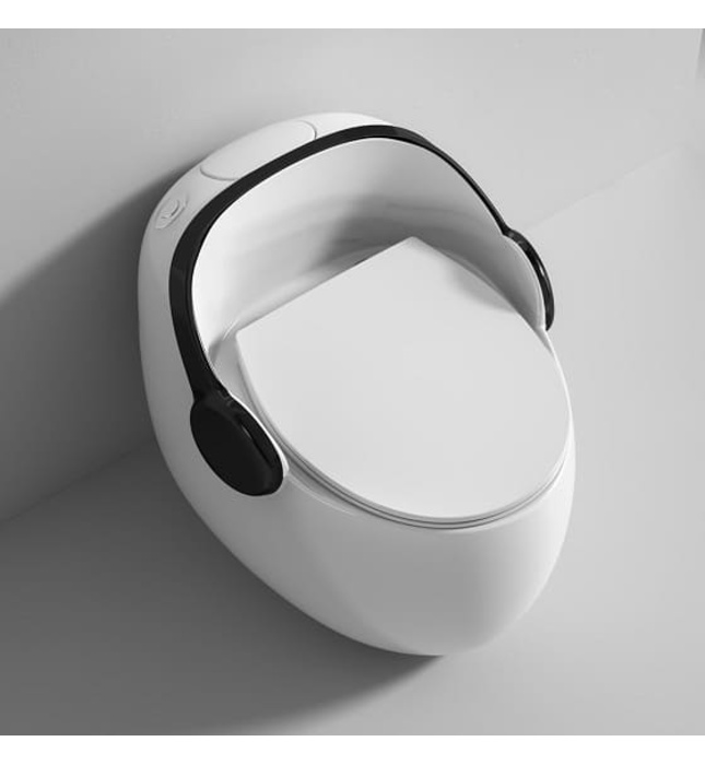 Bàn cầu 1 khối nắp êm Miken MKB-BO-070W