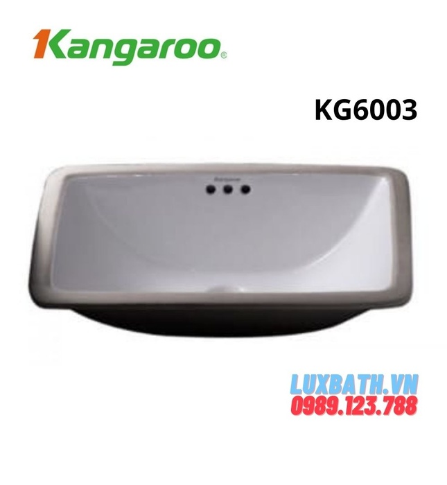 Chậu rửa Lavabo âm bàn Kangaroo KG6003