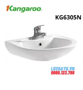 Chậu rửa Lavabo treo tường kangaroo KG6305N