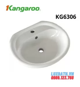 Chậu Lavabo Treo Tường Kangaroo KG6306