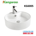 Chậu rửa Lavabo dương bàn Kangaroo KG6005
