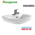 Chậu rửa Lavabo treo tường kangaroo KG6305N