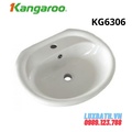 Chậu rửa Lavabo treo tường kangaroo KG6306