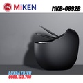 Bàn cầu 1 khối màu đen Miken MKB-0892B
