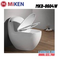 Bàn cầu 1 khối màu trắng Miken MKB-8604W