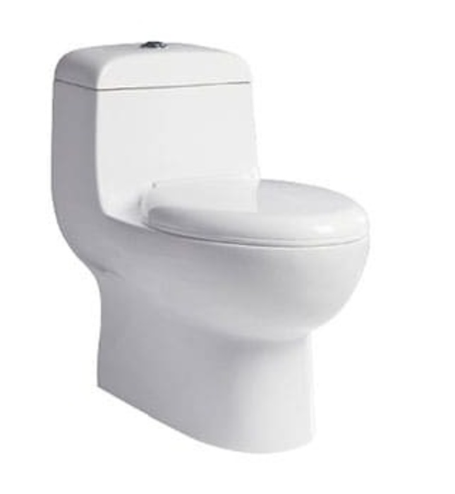 Bàn cầu 1 khối nắp rơi êm Moonoah MN-1258