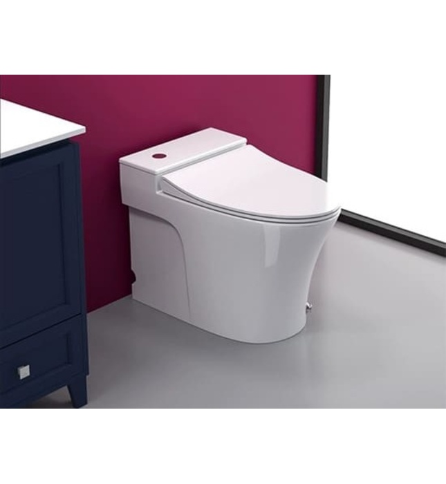 Bàn cầu 1 khối nắp rơi êm Moonoah MN-1567