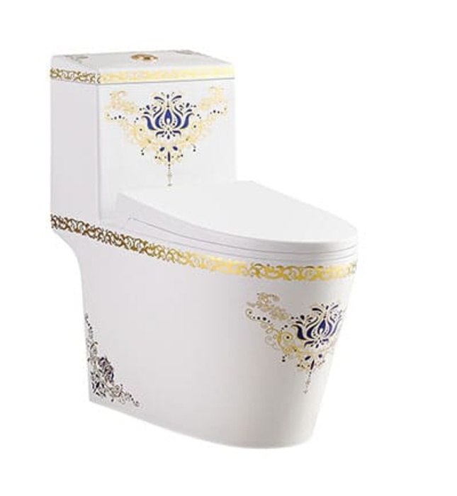 Bàn cầu 1 khối nắp rơi êm Moonoah MN-1203