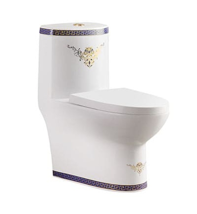 Bàn cầu 1 khối nắp rơi êm Moonoah MN-1205