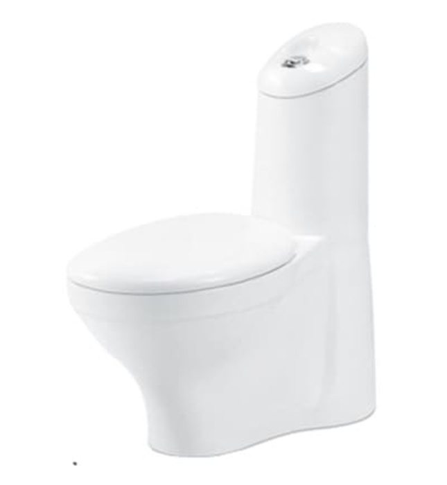 Bàn cầu 1 khối nắp rơi êm Moonoah MN-1219