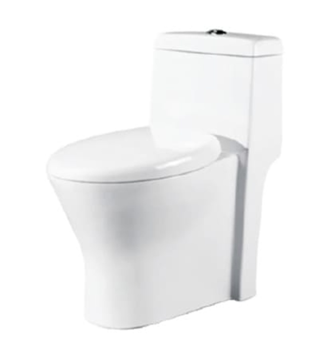 Bàn cầu 1 khối nắp rơi êm Moonoah MN-1222