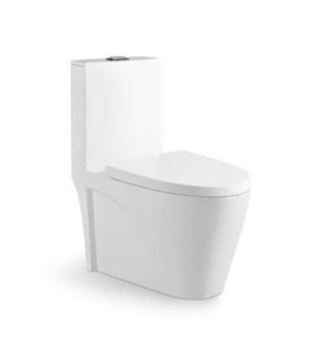 Bàn cầu 1 khối nắp rơi êm Moonoah MN-1226