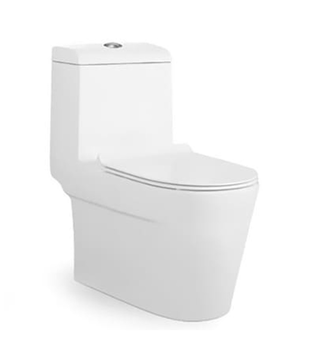 Bàn cầu 1 khối nắp rơi êm Moonoah MN-1231