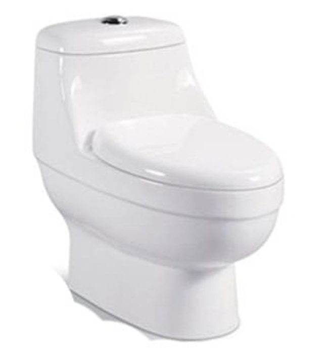 Bàn cầu 1 khối nắp rơi êm Moonoah MN-1243